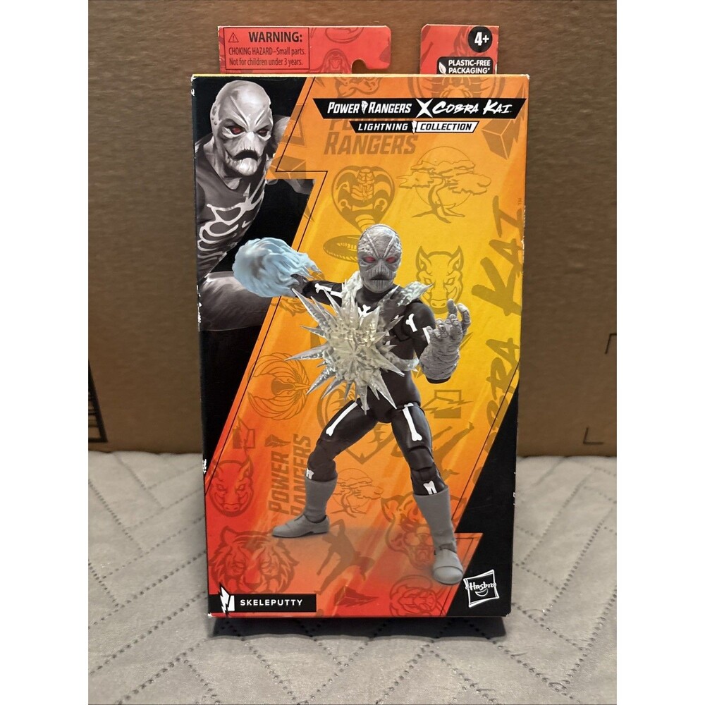Power Rangers Lightning Collection Cobra Kai Skeleputty SEALED Hasbro 2023